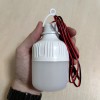 LED Лампа 12v 9W з крокодилами (12 Вольт 9 Ватт зажими) Циліндрична