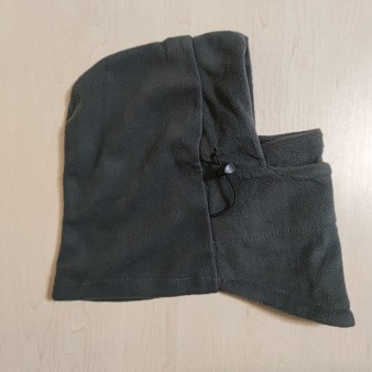 Тепла флісова балаклава Gray зимова універсальна маска Сіра