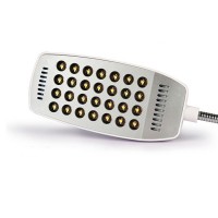 USB гнучка лампа LED світильник з вимикачем 28 світлодіодів White