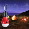 Лампа кемпінгова LED підвісна в палатку на батарейках AAA Червона