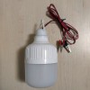 LED Лампа 12v 15W з крокодилами (12 Вольт 15 Ватт зажими) Циліндрична