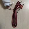 LED Лампа 12v 12W з крокодилами (12 Вольт 12 Ватт зажими) Кругла