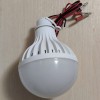 LED Лампа 12v 12W з крокодилами (12 Вольт 12 Ватт зажими) Кругла